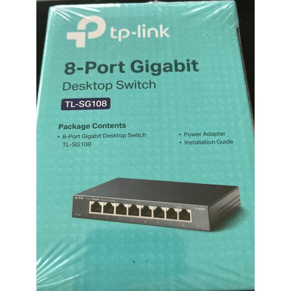 TP-Link TL-SG108 8-Port Gigabit Ethernet Switch-NIB - Picture 3 of 5